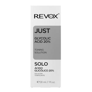 REVOX B77 JUST Glycolic Acid 20% – Solution Tonifiante 30ml